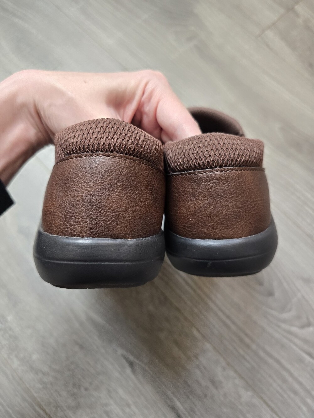 Alegria Brown Slip On Comfort Shoes Workwear Work Size 40 - Picture 5 of 6